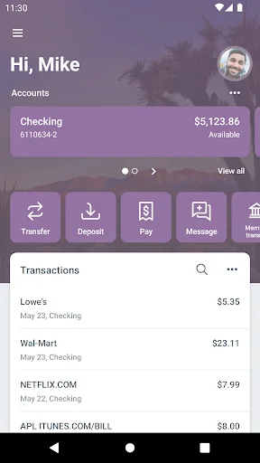 WestStar Credit Union screenshot 2