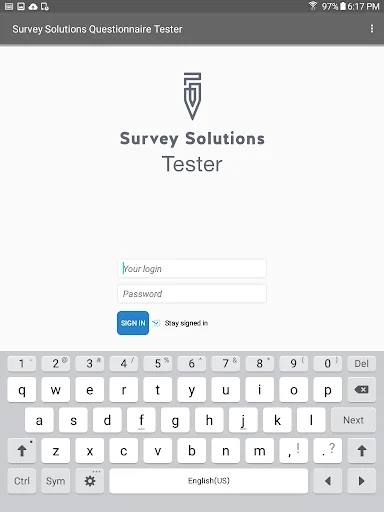 Survey Solutions Tester