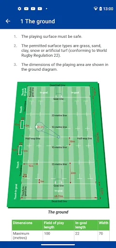 Laws of Rugby screenshot 1