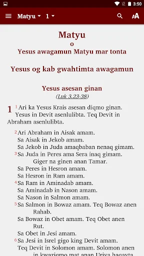 Bargam - Bible