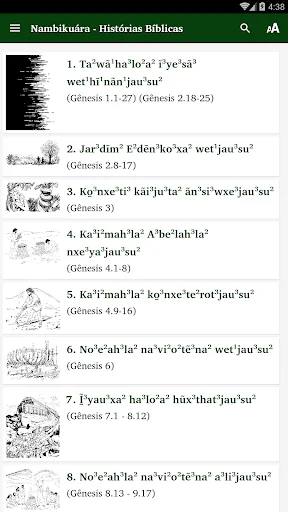 Nambikwara Bible stories