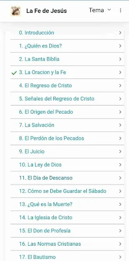 La Fe de Jesús screenshot 2