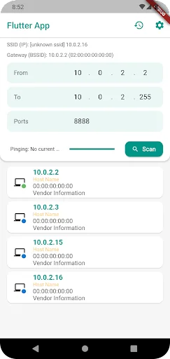 Angry Port Scanner screenshot 1