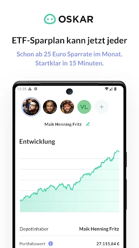 Oskar - Dein ETF Sparplan