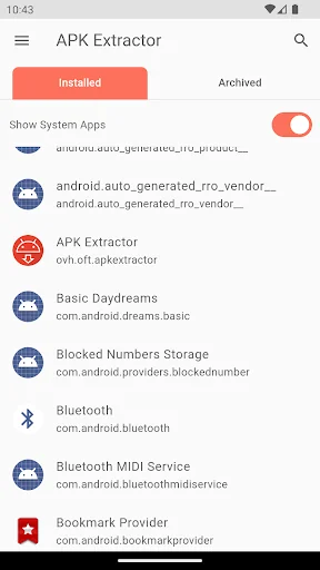 APK Extractor - Apps to APK screenshot 1
