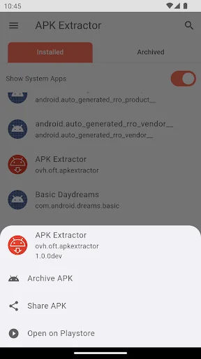 APK Extractor - Apps to APK screenshot 2
