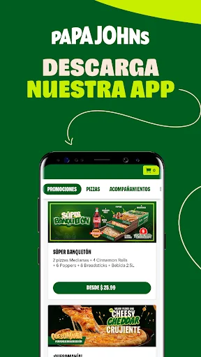 Papa John's Pizza Panama screenshot 1