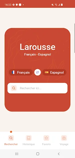 Dictionnaire espagnol-français screenshot 1