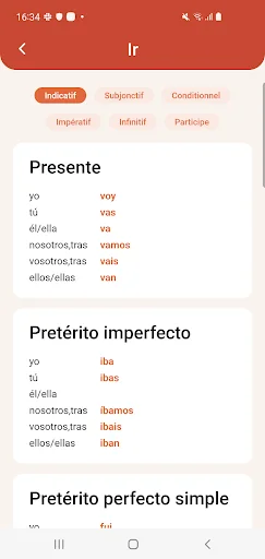 Dictionnaire espagnol-français screenshot 4