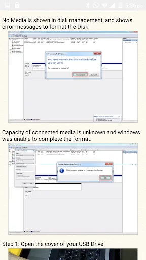 USB Drive Data Recovery Help screenshot 2