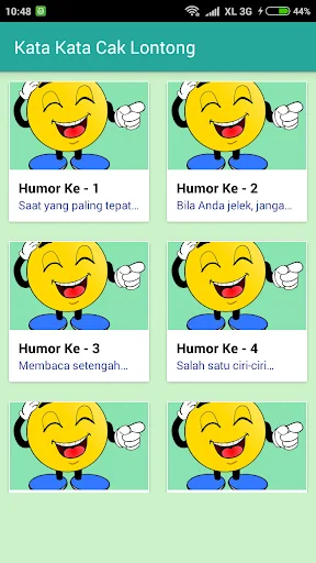 Kata Humor Cak Lontong