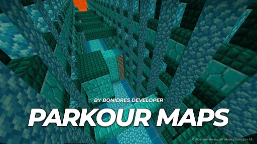 parkour maps for minecraft screenshot 1