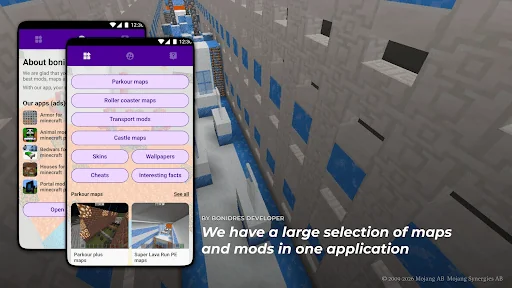 parkour maps for minecraft screenshot 2