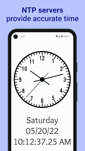 AtomicClock: Exact NTP Time screenshot 2