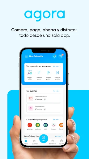 Agora: Ahorra, compra y paga