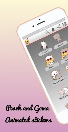 Peach and Goma - Animated screenshot 1