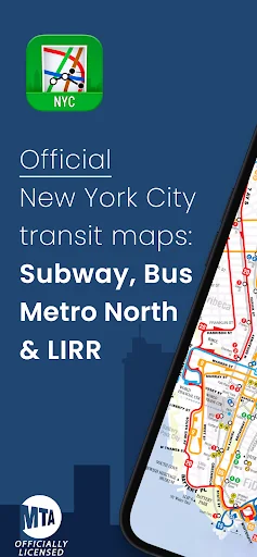NYC Subway Map & MTA Bus Maps screenshot 1