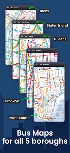NYC Subway Map & MTA Bus Maps screenshot 3