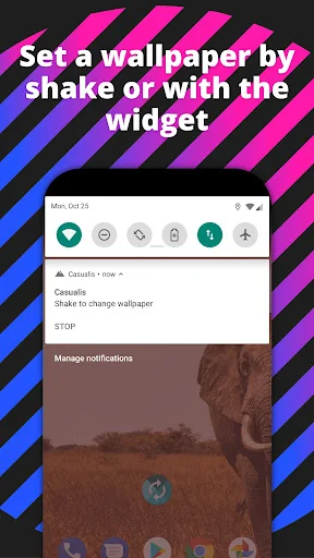 Casualis:Auto wallpaper change screenshot 4