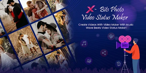 xBits Photo Video Status Maker