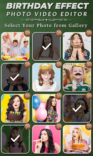 Birthday Photo Effect Video