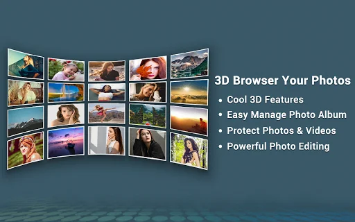 Photo Gallery 3D & Album Vault screenshot 1