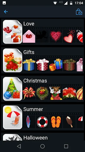 Winter Photo Frames screenshot 4