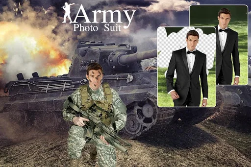 Army Suit Photo Editor