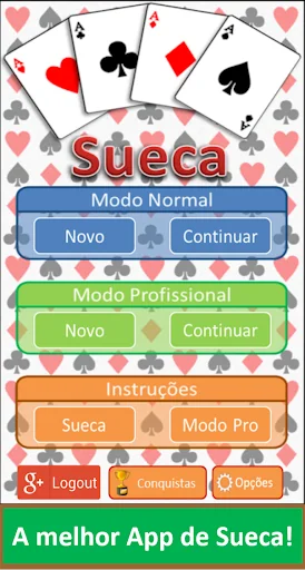 Sueca Portuguesa Jogo Cartas screenshot 1