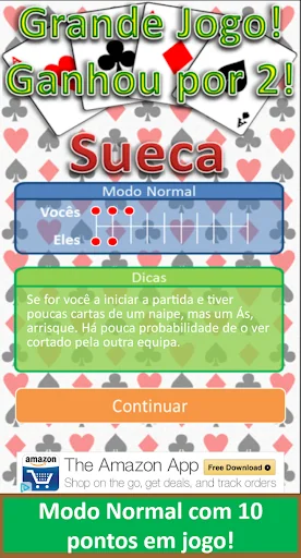 Sueca Portuguesa Jogo Cartas screenshot 4
