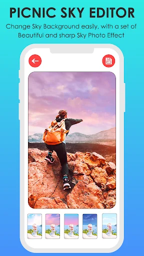 PicNic Sky Photo Filter Editor screenshot 4
