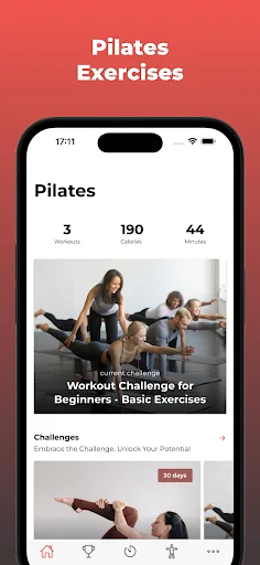 30 Day Pilates Challenge screenshot 2