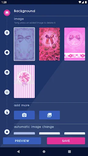 Pink Bow Live Wallpaper