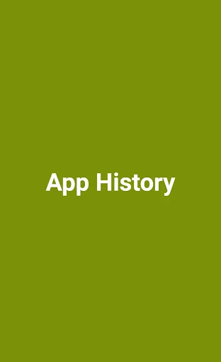 AppHistory