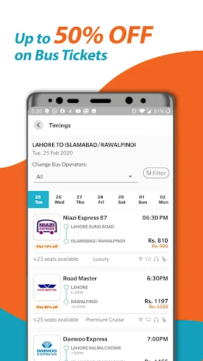 EasyTickets - Buy Movie, Bus & screenshot 1