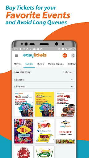 EasyTickets - Buy Movie, Bus & screenshot 3