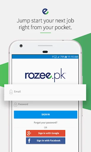 Rozee Job Search screenshot 1