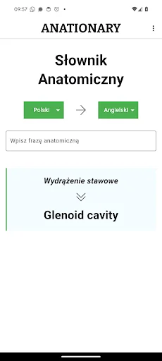 Anationary Anatomy Dictionary