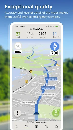 AutoMapa - offline navigation screenshot 1