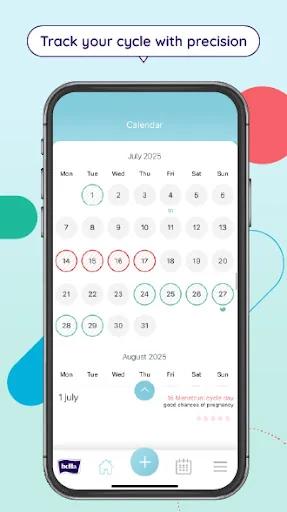 Bella Period Calendar screenshot 3