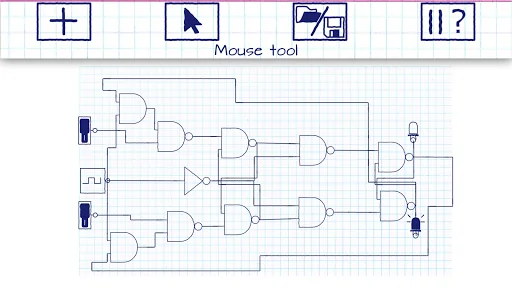 Logic Gates - Electronic Simul screenshot 1