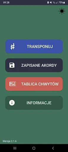 TransUp - transponowanie