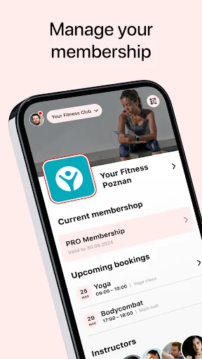 eFitnessApp screenshot 1