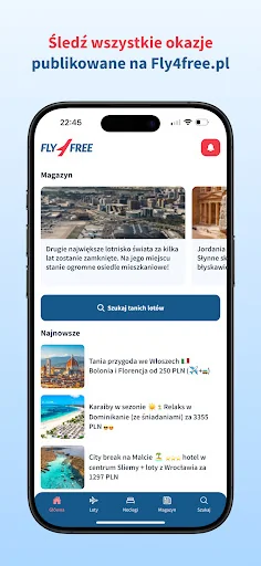Fly4free.pl - tanie loty screenshot 1