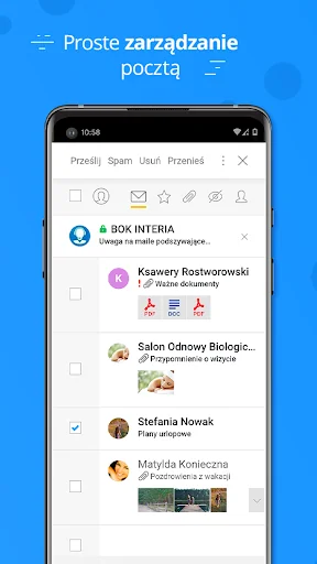Poczta Interia screenshot 3