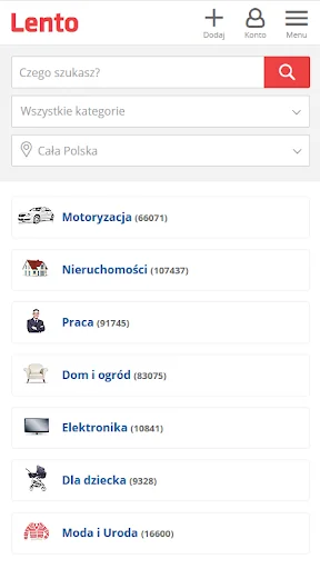 Lento pl - ogłoszenia lokalne