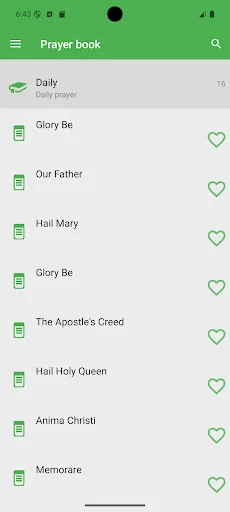 Prayer book screenshot 3