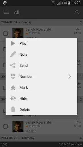 FonTel - Call Recorder screenshot 4