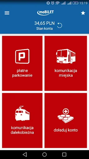 moBILET screenshot 1