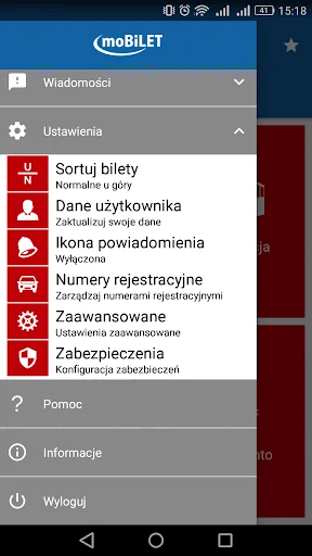 moBILET screenshot 2